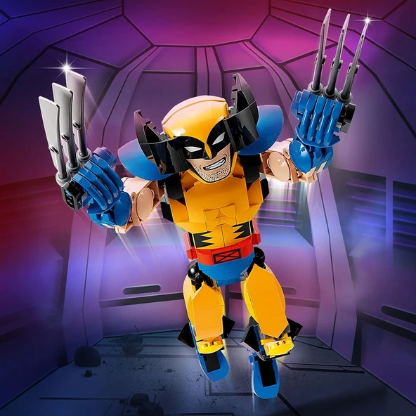Lego ® Marvel Super Heroes Wolverine Yapım Figürü 76257-8 Yaş Ve Üzeri Çocuklar Için Tam Eklemli X-M - Resim 6