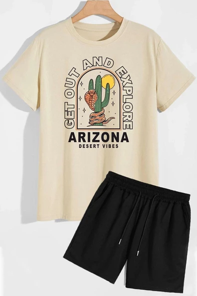 Arizona Şort T-shirt Eşofman Takımı - Resim 7