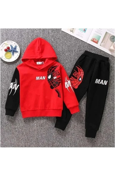 Baskılı Çoçuk Eşofman Takımı - Resim 4