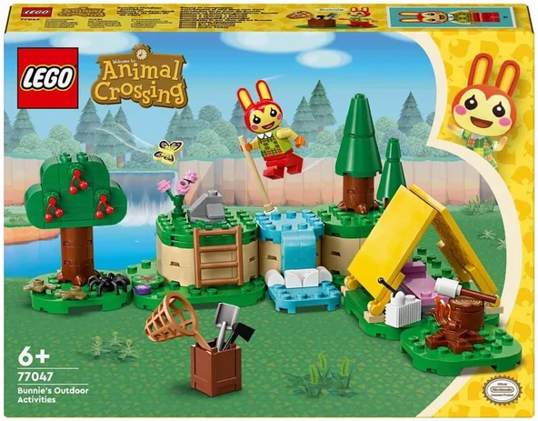 Lego Animal Crossing Bunnie Açık Hava Aktivitelerinde 77047-6 Yaş Ve Üzeri Çocuklar Için Yaratıcı Oy - Resim 3