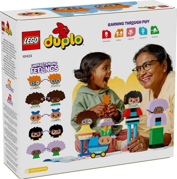 Lego Duplo Kasabası İnşa Edilebilen Duygulu İnsanlar 10423-3 Yaş Ve Üzeri Çocuklar Için Eğitici Oyun - Resim 4