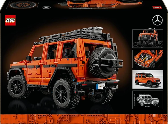 Lego Technic Mercedes-Benz G 500 Professional Line 42177 - Yetişkinler Için G Sınıfı Koleksiyonluk A - Resim 4