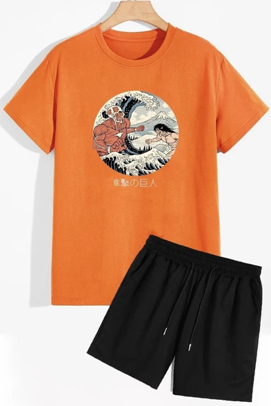 Titan Şort T-shirt Eşofman Takımı