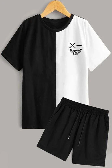 Brooklyn Şort T-shirt Eşofman Takımı - Resim 5