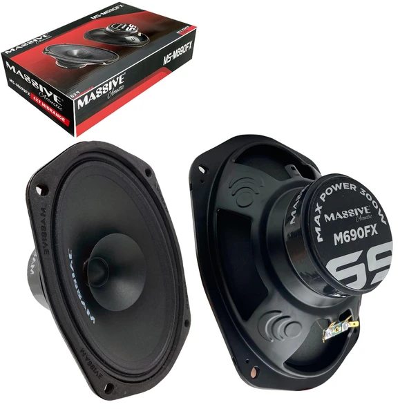MASSİVE MS-M690FX 300W 120RMS ÇİFT ürün görseli