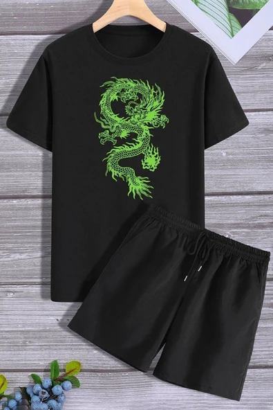 Ejder Şort T-shirt Eşofman Takımı