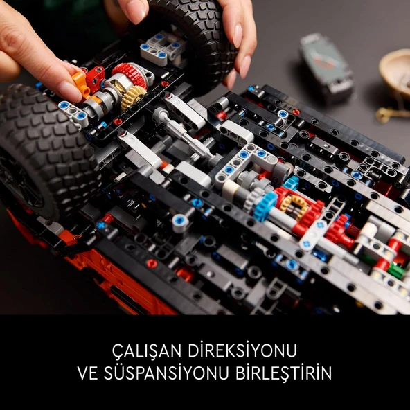 Lego Technic Mercedes-Benz G 500 Professional Line 42177 - Yetişkinler Için G Sınıfı Koleksiyonluk A - Resim 6