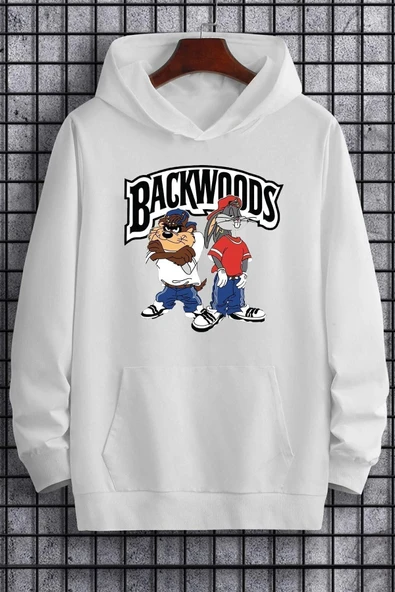 Backwoods Baskılı Sweatshirt