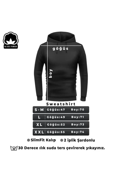 Ying-yang Baskılı Sweatshirt - 3
