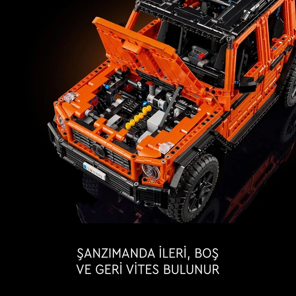 Lego Technic Mercedes-Benz G 500 Professional Line 42177 - Yetişkinler Için G Sınıfı Koleksiyonluk A - Resim 7