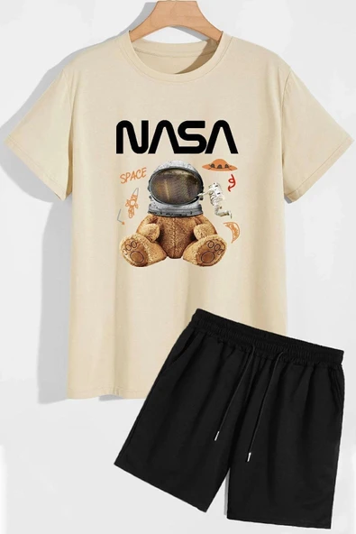 Nasa Şort T-shirt Eşofman Takımı - Resim 7