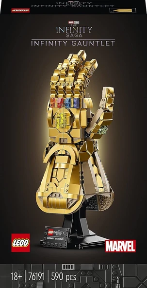 Lego Marvel Sonsuzluk Eldiveni 76191 - Yetişkin Süper Kahraman Sevenler İçin Yaratıcı Oyuncak Yapım - Resim 3