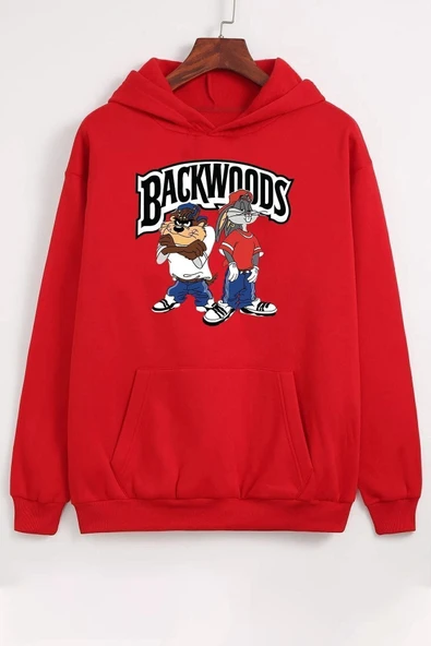 Backwoods Baskılı Sweatshirt
