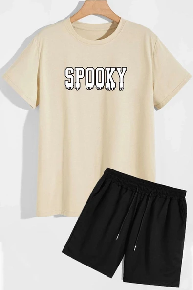 Spooky Şort T-shirt Eşofman Takımı