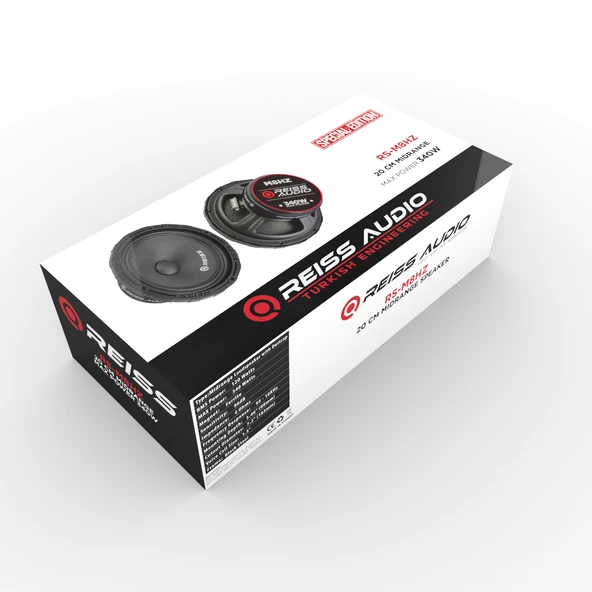 Reiss Audio RS-M8HZ 20 Cm Oto Midrange - Resim 3