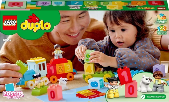 Lego Duplo İlk Sayı Treni - Saymayı Öğren 10954-18 Ay Ve Üzeri Çocuklar İçin Sayma Yetisini Geliştir - Resim 4