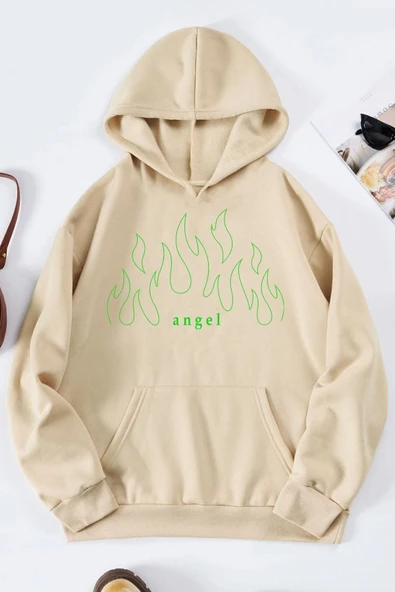 Green Angel Fire Sweatshirt