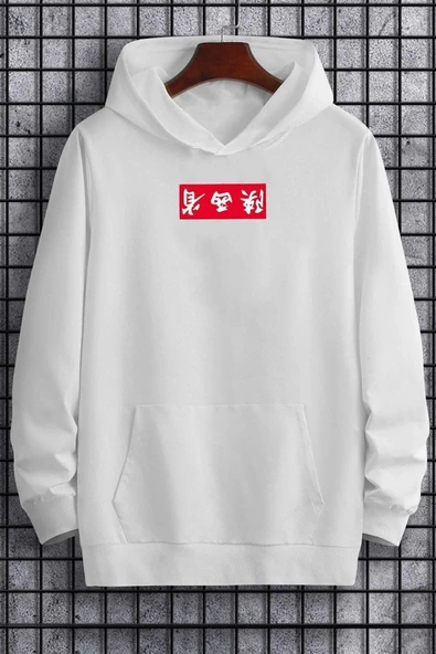 Kapşonlu Hoodie - Resim 11