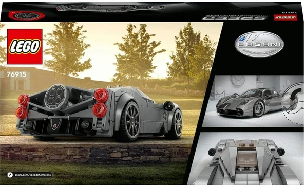 Lego Speed Champions Pagani Utopia 76915-9 Yaş Ve Üzeri Çocuklar İçin Hiper Araba Modeli İçeren Kole - Resim 6