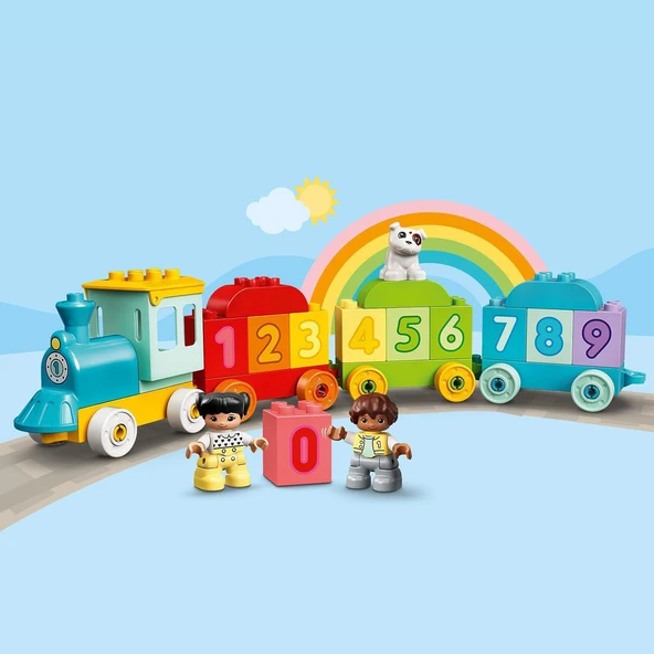 Lego Duplo İlk Sayı Treni - Saymayı Öğren 10954-18 Ay Ve Üzeri Çocuklar İçin Sayma Yetisini Geliştir - Resim 6