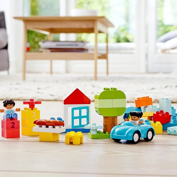 Lego Duplo Classic Yapım Parçası Kutusu 10913 - 18 Ay Ve Üzeri Çocuklar Için Yaratıcı Oyuncak Yapım - Resim 6