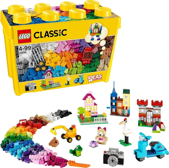 Lego Classic Lego® Büyük Boy Yaratıcı Yapım Kutusu 10698-4 Yaş Ve Üzeri Çocuklar İçin Yaratıcı Oyunc ürün görseli 1