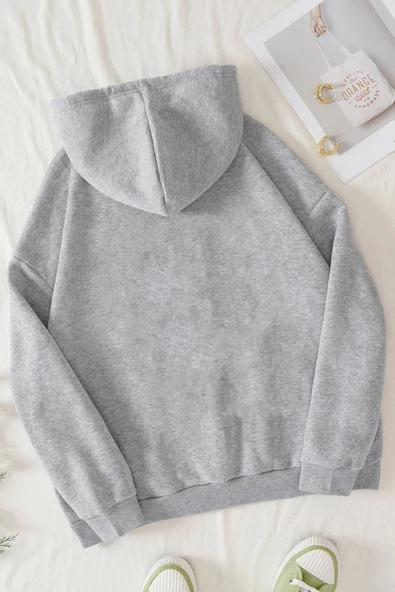 All Day Rabbit Baskılı Sweatshirt - 8