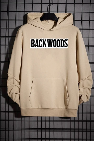 Backwoods Baskılı Sweatshirt - Resim 4