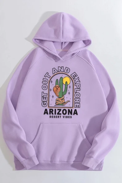 Arizona Baskılı Sweatshirt