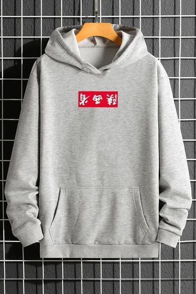 Kapşonlu Hoodie - Resim 7