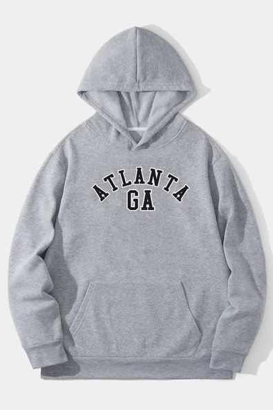 Atlanta Baskılı Sweatshirt - Resim 9