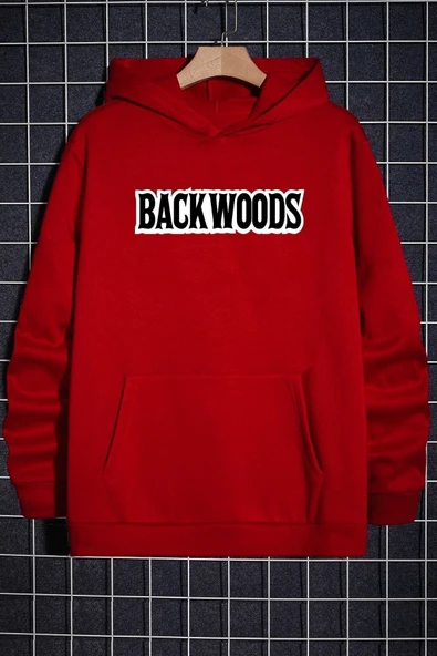 Backwoods Baskılı Sweatshirt - Resim 10