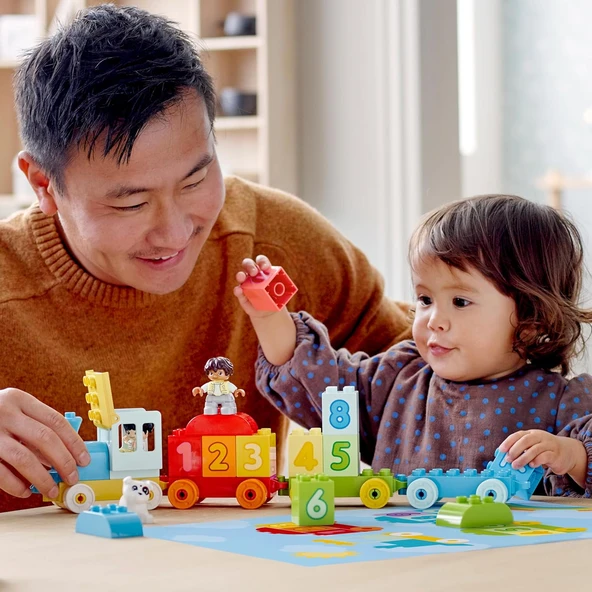 Lego Duplo İlk Sayı Treni - Saymayı Öğren 10954-18 Ay Ve Üzeri Çocuklar İçin Sayma Yetisini Geliştir - Resim 8
