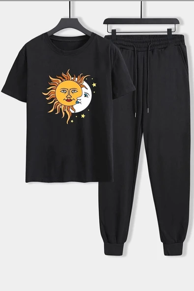 Baskılı 2'li Eşofman Takımı - Resim 3