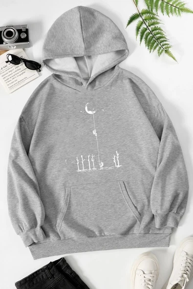 Uzay Temalı Sweatshirt - 7