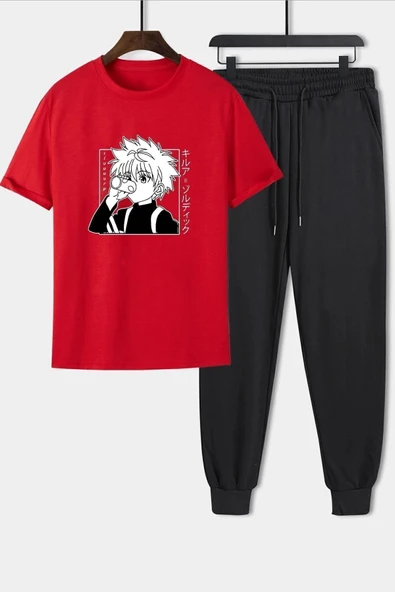 Killua Zoldyck Baskılı 2'li Eşofman Takımı