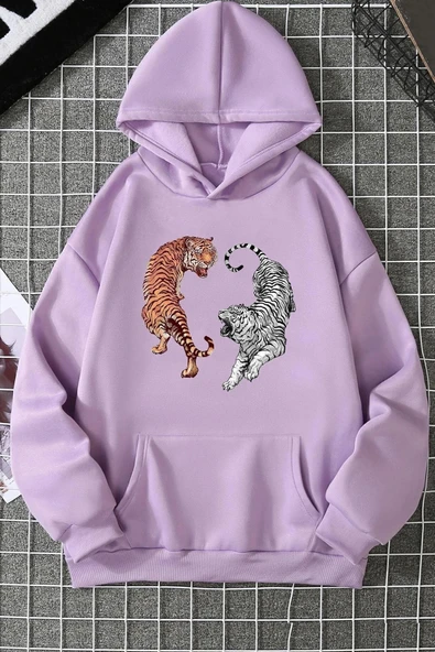 Tiger Baskılı Sweatshirt ürün görseli 1