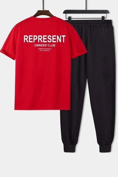 Represent Baskılı 2'li Eşofman Takımı