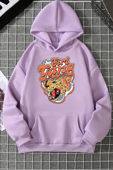 Gril Gang Baskılı Sweatshirt
