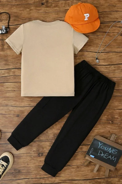 Çocuk Kafadar Ayılar Alt - Üst Eşofman Takımı - Resim 2