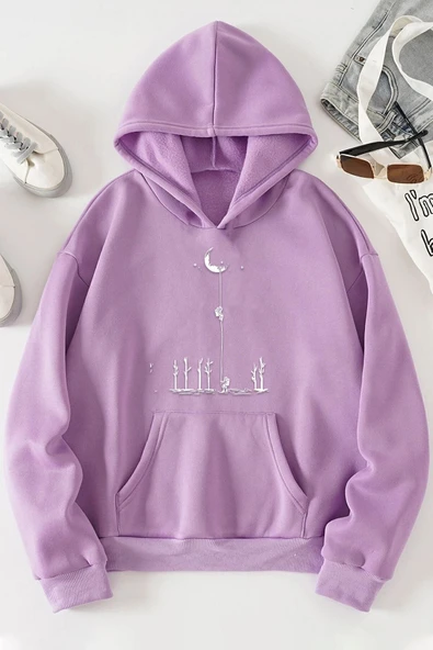 Uzay Temalı Sweatshirt