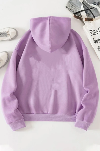 Uzay Temalı Baskılı Sweatshirt - Resim 2