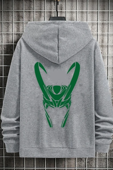 Floki Baskılı Sweatshirt - Resim 7