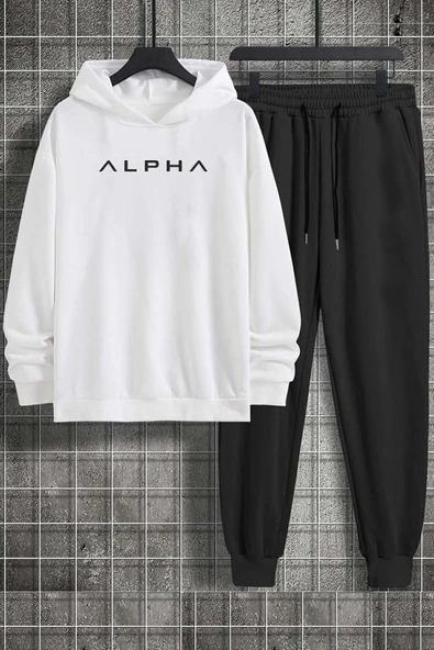 Alpha Baskılı Eşofman Takımı
