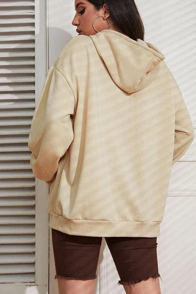 Houston Baskılı Sweatshirt - 5