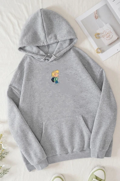Cedric Üzümlü Kekim Baskılı Sweatshirt - 4