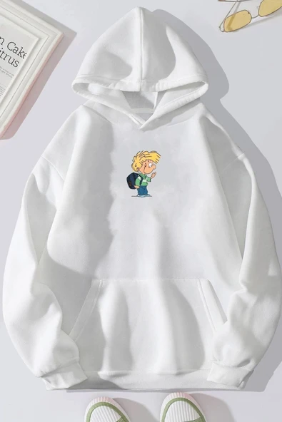 Cedric Üzümlü Kekim Baskılı Sweatshirt