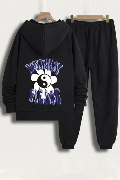 Positivity Baskılı Eşofman Takımı - Resim 10