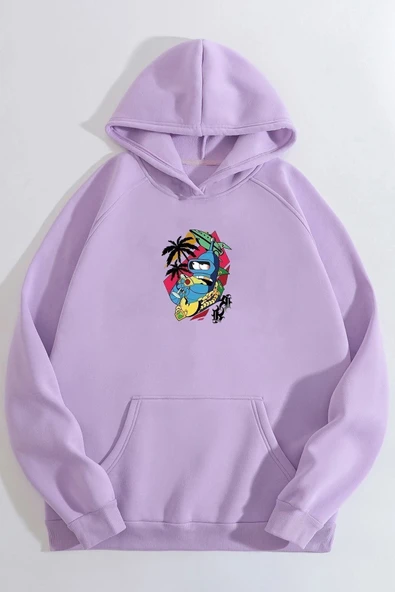 Crazy Banana Baskılı Sweatshirt