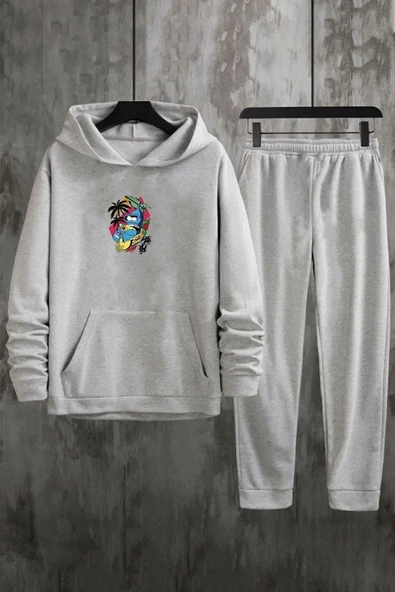 Crazy Banana Baskılı Eşofman Takımı - Resim 4